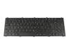 Keyboard DE (german) black/grey original suitable for Clevo X8100