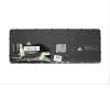 Keyboard DE (german) black/grey with backlight and mouse-stick original suitable for HP EliteBook 850 G2