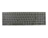 Keyboard DE (german) black/grey with backlight and mouse-stick suitable for HP ZBook 17 G4