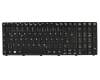 Keyboard DE (german) black original suitable for Acer TravelMate P2 (P253-M)
