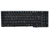 Keyboard DE (german) black original suitable for Asus X55SR
