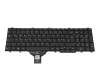 Keyboard DE (german) black original suitable for Dell Latitude 15 (5500)