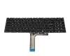 Keyboard DE (german) black original suitable for MSI GE63 RGB 8SF/8SG/8SE (MS-16P7)