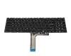 Keyboard DE (german) black original suitable for MSI GE63 Raider RGB 8SF/8SG/8SE (MS-16P7)