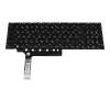Keyboard DE (german) black original suitable for MSI Raider GE76 12UG/12UGS (MS-17K4)