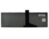 Keyboard DE (german) black original suitable for Toshiba Satellite Pro C50-A-1KM