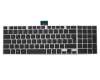 Keyboard DE (german) black/silver original suitable for Toshiba Satellite M50D-A-10Z