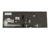 Keyboard DE (german) black/silver with backlight and mouse-stick suitable for HP Envy 13-ah0000