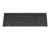 Keyboard DE (german) black/white/black matte with backlight original suitable for Schenker SME15AE21