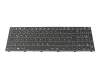 Keyboard DE (german) black/white/black original suitable for Clevo NJ70x