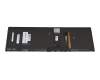 Keyboard DE (german) black with backlight (N85) original suitable for Mifcom EG5 i7 - GTX 1050 Ti Premium (15.6\") (N850EK1)