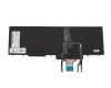 Keyboard DE (german) black with backlight and mouse-stick original suitable for Dell Precision 15 (3510)