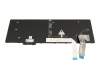 Keyboard DE (german) black with backlight and mouse-stick original suitable for Lenovo ThinkPad L16 Gen 2 (21SD)