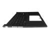Keyboard DE (german) black with backlight original suitable for Asus X1605VA