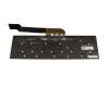 Keyboard DE (german) black with backlight original suitable for Dell Inspiron 17 (7778)