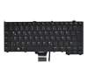 Keyboard DE (german) black with backlight original suitable for Dell Latitude 12 (E7240)