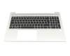 Keyboard DE (german) black with backlight original suitable for HP EliteBook 650 G10