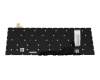 Keyboard DE (german) black with backlight original suitable for MSI GE66 Raider 10SE/10SGS/10SD (MS-1541)