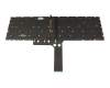 Keyboard DE (german) black with backlight original suitable for MSI GL75 10SER/10SEK (MS-17E7)