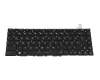 Keyboard DE (german) black with backlight original suitable for MSI GP66 Vector 12UH/12UHS (MS-1544)