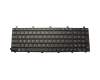 Keyboard DE (german) black with backlight original suitable for One K73-3N (P170SM)