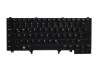Keyboard DE (german) black with mouse-stick suitable for Dell Latitude 14 (E6430)