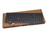 Keyboard DE (german) grey/grey with backlight and mouse-stick original suitable for Lenovo ThinkPad P16s Gen 1 (21BT/21BU)