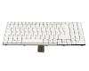 Keyboard DE (german) white original suitable for Clevo D901C