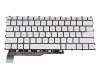 Keyboard DE (german) white with backlight original suitable for MSI Summit E13 Flip (MS-13P2)
