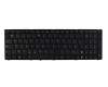 Keyboard FR (french) black/black matte original suitable for Asus K52N