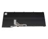Keyboard FR (french) black/black original suitable for Fujitsu LifeBook E5412A