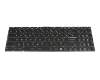 Keyboard FR (french) black/black original suitable for MSI GS63 8RE Stealth (MS-16K5)