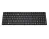 Keyboard SF (swiss-french) anthracite original suitable for Asus N73SN