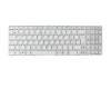 Keyboard SF (swiss-french) white/white original suitable for Asus X52JV