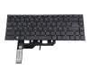 Keyboard SP (spanish) grey/grey with backlight original suitable for MSI Modern 14 B11MO/B11MOL (MS-14D3)