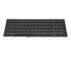 Keyboard TR (turkish) black/grey with backlight and mouse-stick original suitable for HP ProBook 650 G8