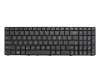 Keyboard US (english) black/black glare original suitable for Asus K52N