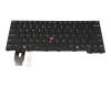 Keyboard US (english) black/black with backlight and mouse-stick original suitable for Lenovo ThinkPad L14 Gen 7 (21X7)