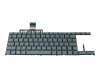 Keyboard US (english) blue with backlight original suitable for Asus ZenBook Duo UX481FA