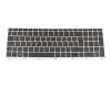 Keyboard black/silver original suitable for HP ProBook 640 G4