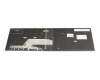 Keyboard black/silver with backlight original suitable for HP ProBook 640 G4