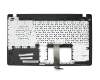 Keyboard incl. topcase BE (belgian) black/grey original suitable for Asus D550CA