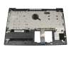 Keyboard incl. topcase BE (belgian) grey/grey original suitable for Lenovo V130-15IKB (81HN)