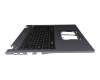 Keyboard incl. topcase CH (swiss) black/anthracite with backlight original suitable for Acer TravelMate Spin P4 (TMP414RN-55-TCO)