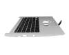 Keyboard incl. topcase CH (swiss) black/silver original suitable for Acer Chromebook 314 (CB314-1H)