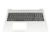 Keyboard incl. topcase CH (swiss) black/silver original suitable for HP ProBook 455 G6
