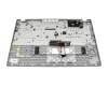 Keyboard incl. topcase CH (swiss) grey/grey with backlight original suitable for Acer Aspire 17 (A17-51M)