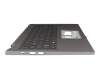 Keyboard incl. topcase DE (german) anthracite/anthracite with backlight original suitable for Acer Aspire 5 (A514-56M)