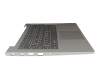 Keyboard incl. topcase DE (german) anthracite/silver with backlight original suitable for Lenovo ThinkBook 14 G4 IAP (21DH)