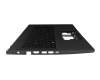 Keyboard incl. topcase DE (german) black/anthracite with backlight original suitable for Acer Aspire 7 (A715-51G)